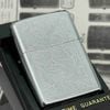 Bật Lửa Zippo Đồng Khối Mạ Chrome Hoa Văn Venetian Năm 1994 Đời X La Mã ZL744