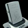 Bật Lửa Zippo Đồng Khối Mạ Chrome Khắc Ăn Mòn Chân Dung Các Vị Tổng Thống Hoa Kỳ Đời V La Mã Sản Xuất Năm 1989 ZL880