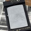 Bật Lửa Zippo Chrome Bóng Chủ Đề WILD WEST Đời V La Mã Năm 1989 ZL743