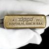 BẬT LỬA ZIPPO ĐỒNG NGUYÊN KHỐI MẠ ĐỒNG CỔ Z258