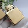 BẬT LỬA ZIPPO BRASS ARMOR TRƠN PHAY XƯỚC Z126