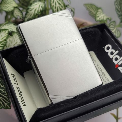 BẬT LỬA ZIPPO CHROME XƯỚC CHẶT GÓC Z52
