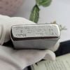 BẬT LỬA ZIPPO CHROME XƯỚC CHẶT GÓC Z52