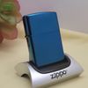 BẬT LỬA ZIPPO SAPHIA XANH LAM BÓNG Z120