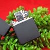 BẬT LỬA ZIPPO SƠN TĨNH ĐIỆN ĐEN LOGO ZIPPO Z134