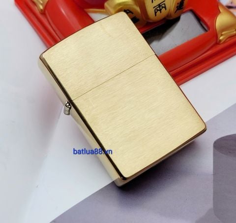 BẬT LỬA ZIPPO BRASS XƯỚC TRƠN Z168