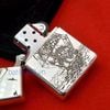 BẬT LỬA ZIPPO BẠC ĐÚC NGUYÊN KHỐI STERLING CHỦ ĐỀ THUẬN BUỒM XUÔI GIÓ ZB41