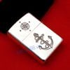 BẬT LỬA ZIPPO BẠC ĐÚC NGUYÊN KHỐI STERLING CHỦ ĐỀ THUẬN BUỒM XUÔI GIÓ ZB41