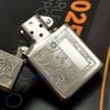 BẬT LỬA ZIPPO HOA VĂN Ý VENETIAN TRẮNG Z261