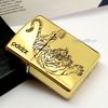 Bật Lửa Zippo Đồng Nguyên Khối Brass Armor Chủ Đề Mãnh Hổ ZKB91