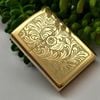 BẬT LỬA ZIPPO VENETIAN HOA VĂN Ý CỔ ĐIỂN BRASS Z39