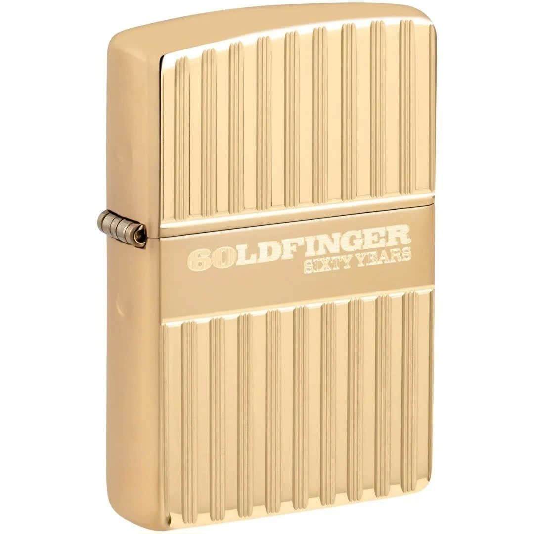 Bật Lửa Zippo Armor Đồng Nguyên Khối Chủ Đề James Bond 007™ Goldfinger 60th Anniversary Collectible Z339