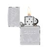 Bật Lửa Zippo Armor Họa Tiết Thiết Kế MultiCut Ngọn Lửa - Flame Design Z340
