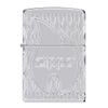 Bật Lửa Zippo Armor Họa Tiết Thiết Kế MultiCut Ngọn Lửa - Flame Design Z340