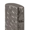 Bật Lửa Zippo Armor Nền Black Ice Chủ Đề Reverse Carve Zippo Design Z341