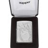Bật Lửa Zippo Sterling Silver Bạc Đúc Nguyên Khối Armor Vỏ Dầy Chủ Đề Tree of Life Design Hoa Văn ZB89