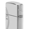 Bật Lửa Zippo Sterling Silver Bạc Đúc Nguyên Khối Armor Vỏ Dầy Chủ Đề Tree of Life Design Hoa Văn ZB89