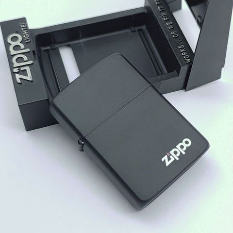 Bật Lửa Zippo Sơn Tĩnh Điện Toàn Thân Logo Zippo Đời II La Mã năm 1986 Cực Hiếm Gặp ZL737