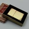 Bật Lửa Zippo Đồng Khối Trơn Bóng Bản Vintage Chặt Góc Đầu Bằng Đời XIII La Mã Năm 1997 ZL741