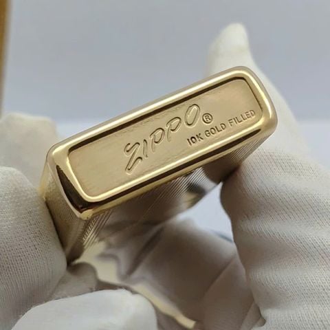 Bật Lửa Zippo Bọc Vàng 10k GF Hiếm Gặp Giá Trị Sưu Tầm Cao ZQH188