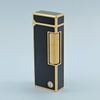 Bật Lửa Dunhill Bọc Vàng Phủ Men Đen Hiếm Gặp DH140