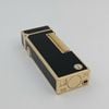 Bật Lửa Dunhill Bọc Vàng Phủ Men Đen Hiếm Gặp DH140