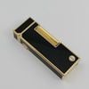 Bật Lửa Dunhill Bọc Vàng Phủ Men Đen Hiếm Gặp DH140
