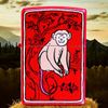 Bật Lửa Zippo Sơn Đỏ Bộ Sưu Tập 12 Con Giáp Họa Tiết In Tranh Đông Hồ Z346