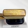 Bật Lửa Zippo Đông Nguyên Khối Solid Brass Trơn Phay Xước Chu Niên 1932 - 1992 ZL745