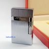 Bật lửa trắng xước cao cấp D24T - Trắng