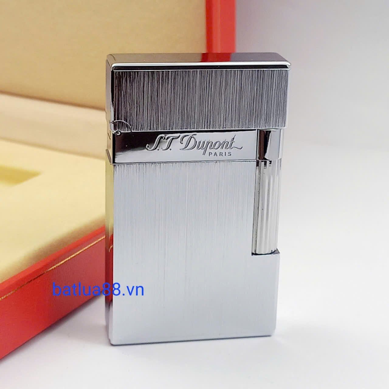 BẬT LỬA DUPONT XĂNG VÂN XƯỚC SỌC TRẮNG DX10 SỬ DỤNG XĂNG BẬT LỬA ZIPPO