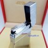 Bật lửa trắng xước cao cấp D24T - Trắng