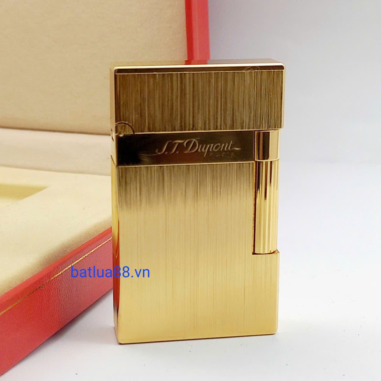 D164 - Bật Lửa Dupont Xước Vàng