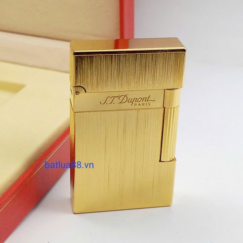 D164 - Bật Lửa Dupont Xước Vàng