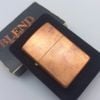 Bật Lửa Zippo Solid Copper Đồng Đỏ Bản Marlboro Dòng Hiếm Gặp, Giá Trị Sưu Tầm Cao Năm 2003 ZQH158