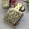 Bật Lửa Zippo Armor Đồng Nguyên Khối Khắc Chủ Đề Hoa Văn Dây Leo ZKB126