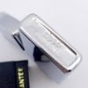 Bật Lửa Zippo Slim Đồng Khối Mạ Chrome Khắc Ăn Mòn Chủ Đề Đời VI La Mã Năm 1990 ZL746