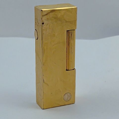 Bật Lửa Dunhill Bọc Vàng Vân Sóng DH141
