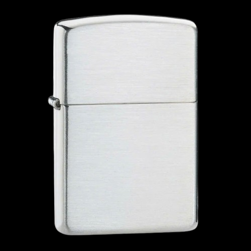 BẬT LỬA ZIPPO BẠC KHỐI STERLING BẢN TRƠN PHAY XƯỚC ZB92