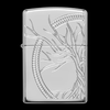 Bật Lửa Zippo Sterling Silver Bạc Đúc Nguyên Khối Armor Vỏ Dầy Chủ Đề Tree of Life Design Hoa Văn ZB89