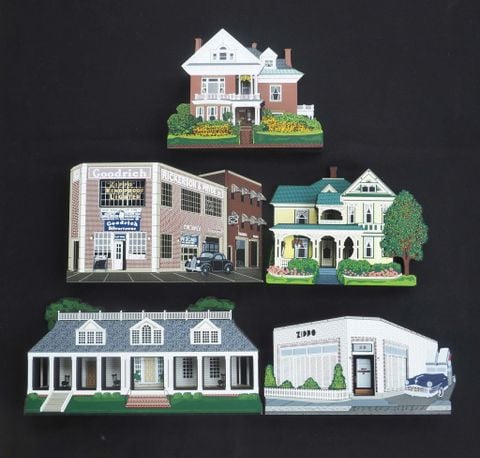 Set Zippo KEEPING THE HISTORY ALIVE – ZIPPO HERITAGE SERIES Cận cảnh chi tiết những ngôi nhà gắn liền với lịch sử Zippo ZS95