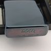 Bật Lửa Zippo Đồng Nguyên Khối Phủ Titanium Coating Xanh Navy Triện Vàng Hiếm Gặp Đời XI La Mã Năm 1995 ZL751