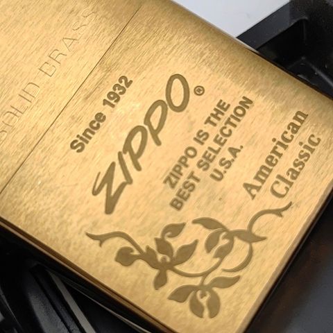 Bật Lửa Zippo Đồng Nguyên Khối Solid Brass Khắc Ăn Mòn Axit Chủ Đề Đời XII La Mã Năm 1996 ZL750