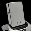 Bật Lửa Zippo Bạc Đúc Nguyên Khối Sterling Đời Cổ Chữ Xéo Năm Thập Niên 1960s ZBU124