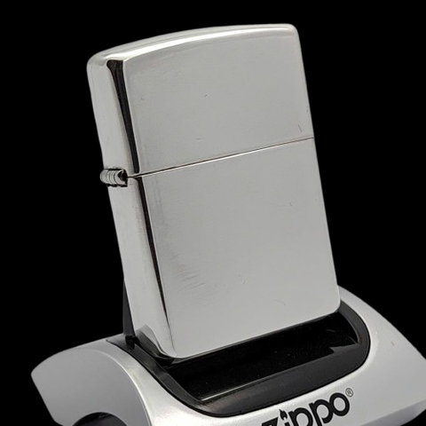 BẬT LỬA ZIPPO BẠC KHỐI STERLING BẢN ARMOR VỎ DẦY TRƠN BÓNG NĂM 2017 ZB93