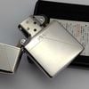 Bật Lửa Zippo Đồng Nguyên Khối Phủ Platium Coating Bạch Kim Hiếm Gặp Năm 2007 ZL753