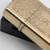 Bật Lửa Zippo Đồng Khối Venetian Hoa Văn Ý Cổ Điển Đời XI La Mã Năm 1995 ZL754
