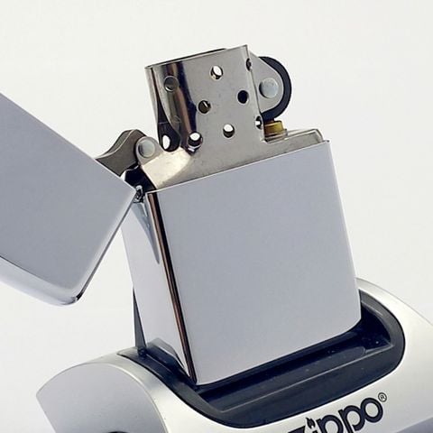 Bật Lửa Zippo Đồng Khối Mạ Chrome Trắng Trơn Bóng Các Đời La Mã Năm 1996, 1998, 1999, 2000 ZL758