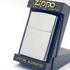 Bật Lửa Zippo Đồng Khối Mạ Chrome Trắng Trơn Phay Xước Đời III La Mã Năm 1987 ZL807