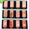 Bật Lửa Zippo Sơn Đỏ Bộ Sưu Tập 12 Con Giáp Họa Tiết In Tranh Đông Hồ Z345